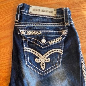 Rock Revival skinny jeans like new